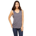 BELLA + CANVAS Women's Flowy Scoop Muscle Tank